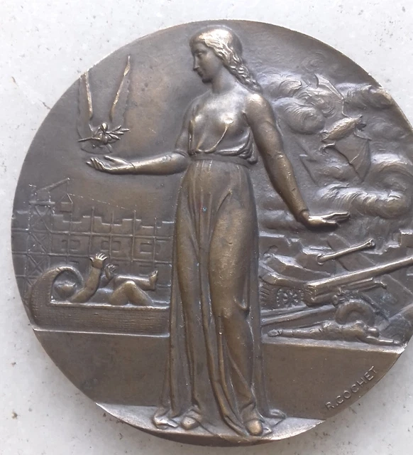 Médaille bronze MONNAIE DE PARIS DE CINO DEL DUCA 1899-1867 signée H.DROPSY