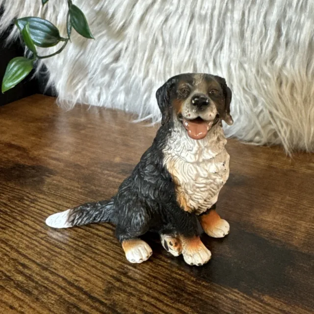 Schleich Bernese Mountain Dog 1996 Animal Figurine Toy Vintage Pet Retired