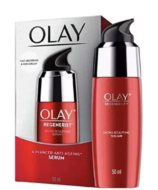 Olay Regenerist Micro-Sculpting Serum Advanced Anti Aging Moisturize 1.7 FL. OZ