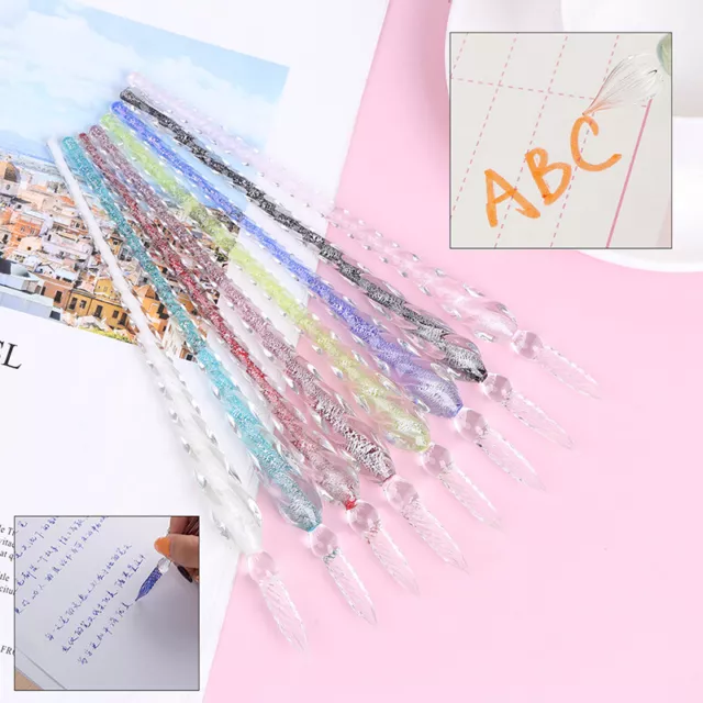diy craft Painting Gift Dipping Drip Fountain Pens Dip Pen Glass Filli.H7