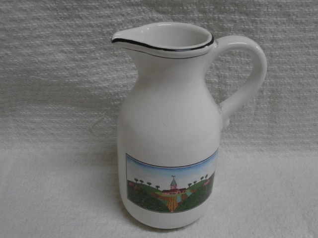 Pot à Lait En Porcelaine VAN WELL 'Rêve De Roses' - 220 Ml, Pour Café, Petit Déjeuner, Élégant Et Pratique