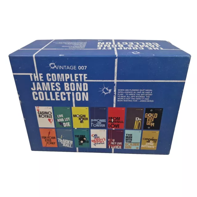 Vintage 007 The Complete James Bond Collection 14-Book Collector’s Box Set