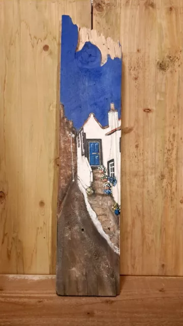 Original painting  Anstruther, Scotland.