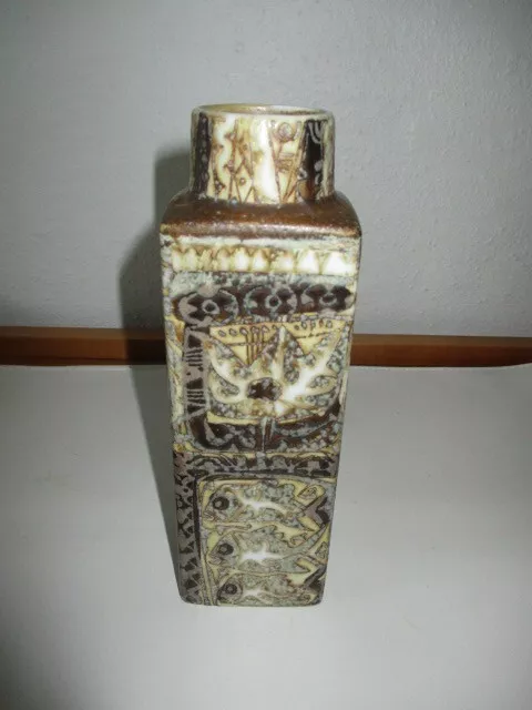 Schöne Vase Royal Copenhagen Fajance 18,5 cm Nr. 719 3455