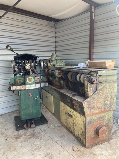 Landis Aristocrat Model L Sewing & Landis Sutton Finisher Shoe Repair Machines