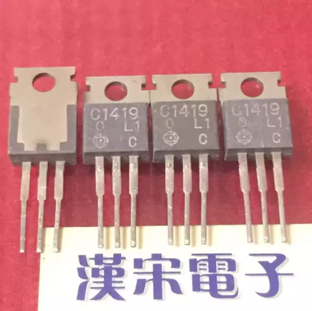 5PCS Transistor HITACHI TO-220 2SC1419 C1419