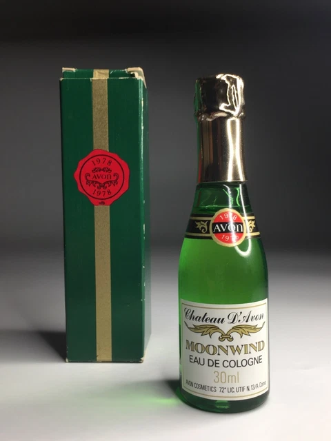 AVON CHATEAU D AVON MOONWIND 30ml Cologne Vintage Collectible VERY