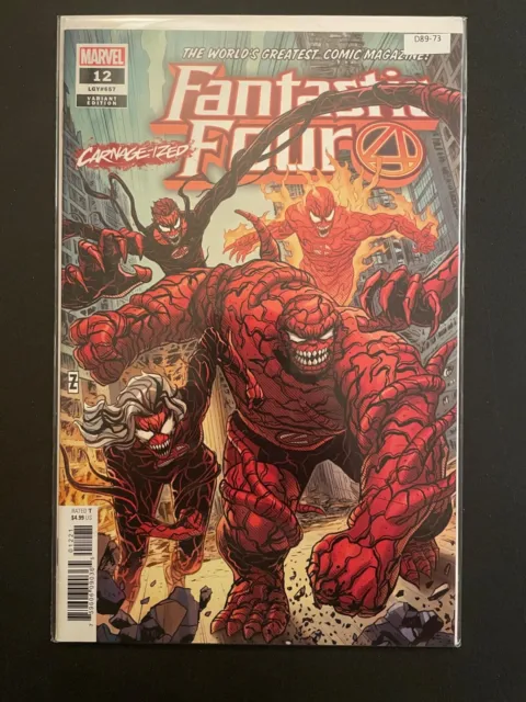 Fantastic Four 12 Variant High Grade 9.8 Marvel Comic Book D89-73