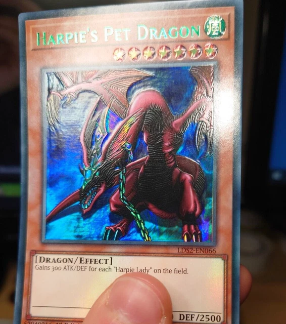 YUGIOH! ULTIMATE RARE Style Harpie's Pet Dragon Custom Etched EUR 25,74 PicClick IT