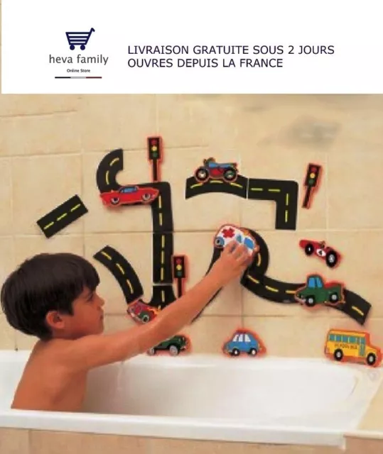 JC23 LUDI - CIRCUIT D'EAU 14 PIÈCES - BÉBÉ / Jouets de bain