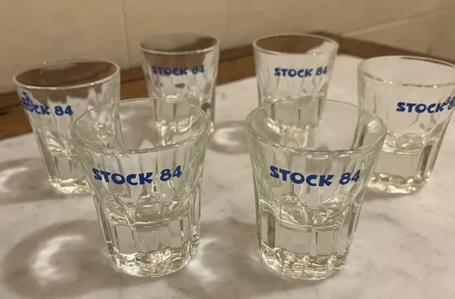 Set Sei Bicchieri Vintage STOCK 84