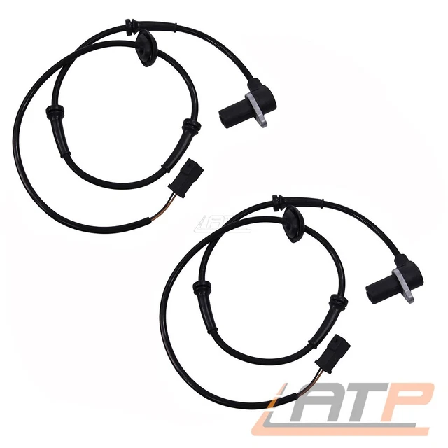 2X ABS SENSOR HINTEN LINKS RECHTS 2POLIG 920 MM FÜR AUDI A4 B5 8D