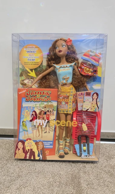 MATTEL BARBIE 2003 My Scene Jammin' in Jamaica MADISON Doll w