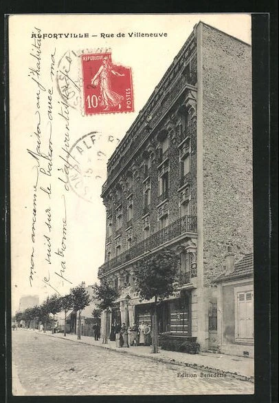 CPA Alfortville, Rue de Villeneuve