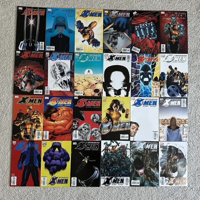 Marvel Astonishing X-Men Lot #1 2 3 4 5 6 7 8 9-20 22 23 25 26 SWORD Brand 2004