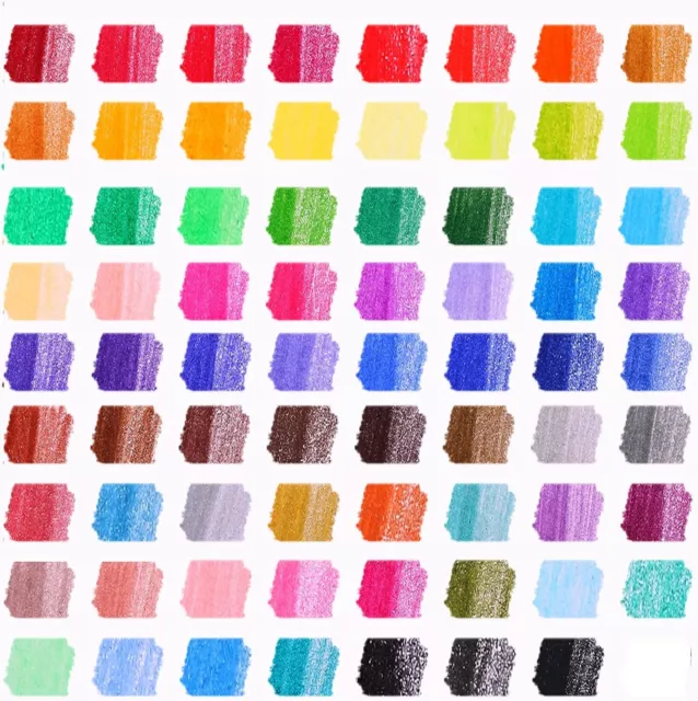 Juego de 72 Lápices de Colores para Dibujar Libros de Colorear para Adultos Niños 3