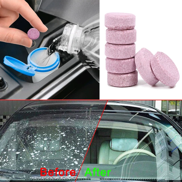 10X CAR AUTO Windshield Washing Cleaning Solid Effervescent Tablets