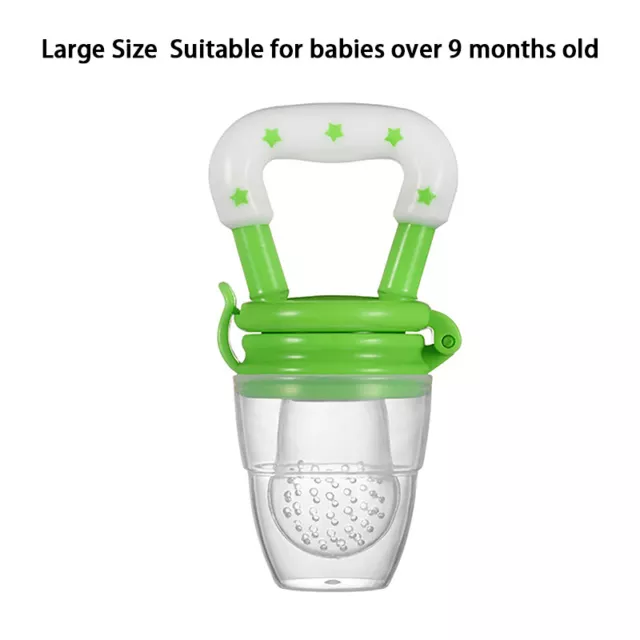 Baby Fruit Feeder Pacifier Teething Toys Fresh Food Feeder Infant Fruit Nipple