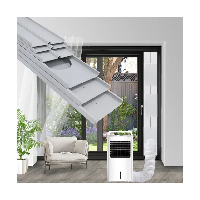 NWESTUN PORTABLE AIR Conditioner Sliding Door Vent Kit Portable Air