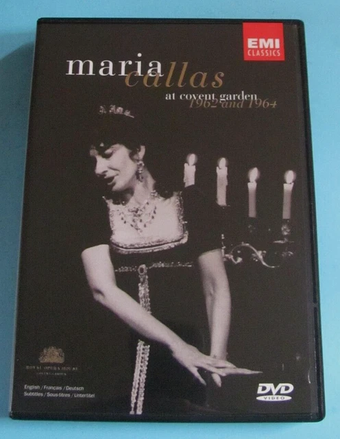MARIA CALLAS AT Covent Garden 1962 & 1964 DVD All Region see