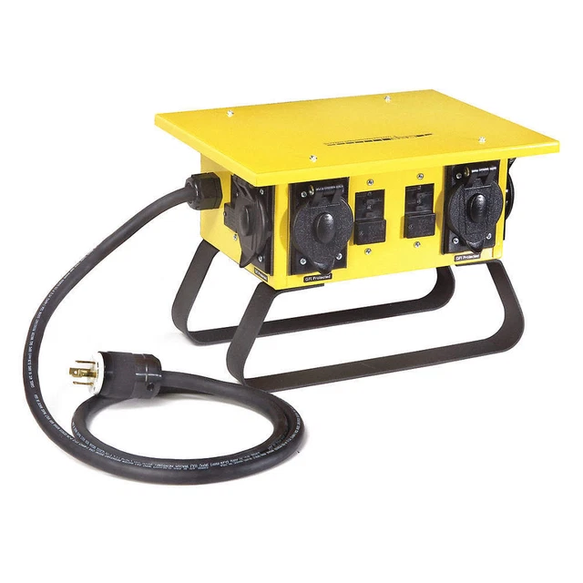 SOUTHWIRE 6534TLSX Power Distribution Box,30 AC,(4) L5-20R