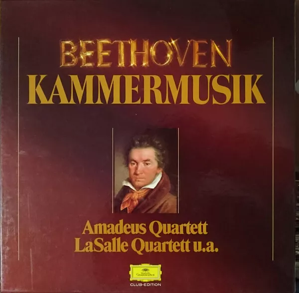 Beethoven*, Amadeus-Quartett, LaS 8xLP + Box Comp Club Vinyl Scha