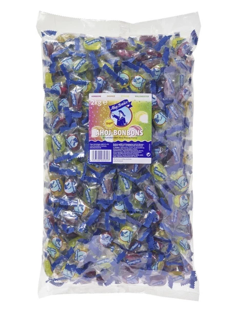 Caramelle doccia Ahoj con polvere doccia 2 kg