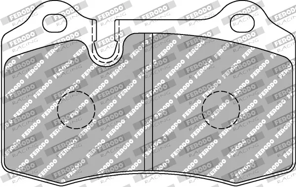 FERODO RACING Bremsbeläge Bremsklötze hinten für Peugeot 208 NAW NBW 3.2