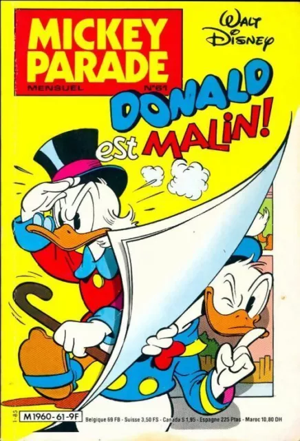 3773597 - Mickey parade n°61 : Donald est malin ! - Collectif