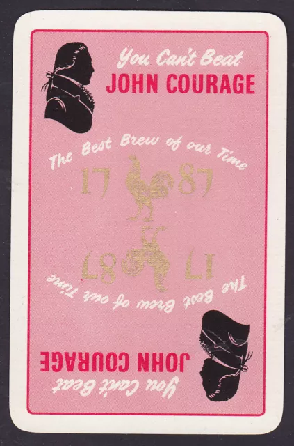 John Courage Bitter,Brewery,Single playing Card