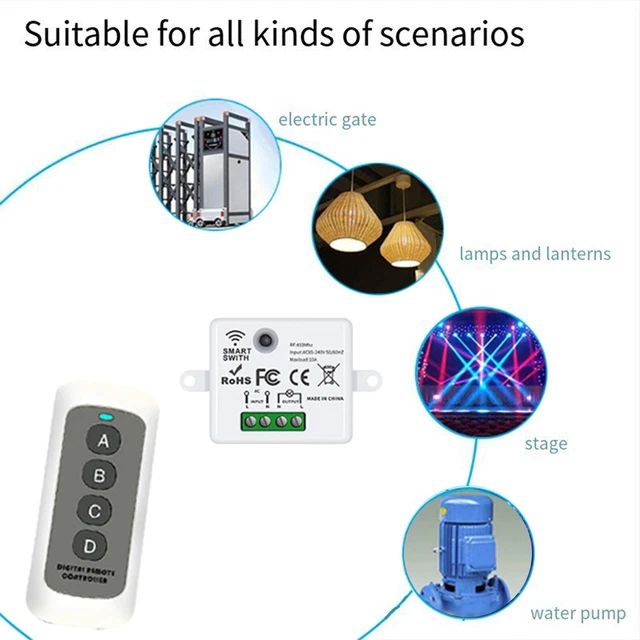 5 V 1A RF Ponte R2 433 RF Casa Intelligente Di Controllo Remoto Tramite Ewelink APP A Distanza Di WiFi A Distanza Senza Fili - 8