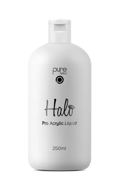 Halo Pure Nails Acrylic PRO Liquid - 250ml  *PRO VERSION*  Faster Setting Time