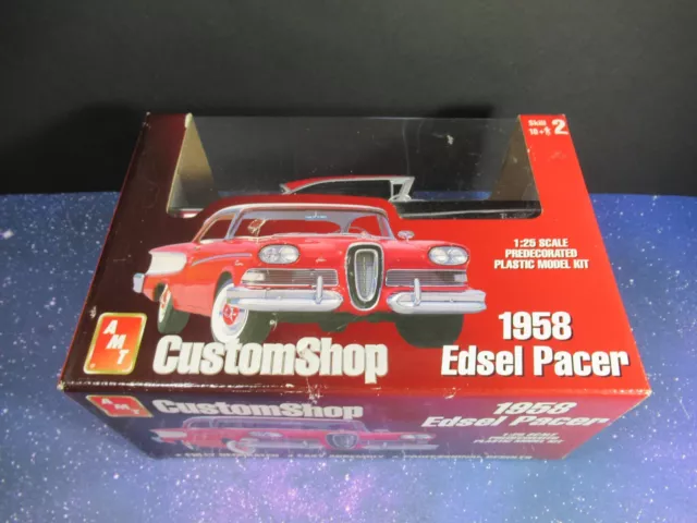 New Model Kit # 30245 Customshop 1958 Edsel Pacer AMT 1:25 Scale Skill 2