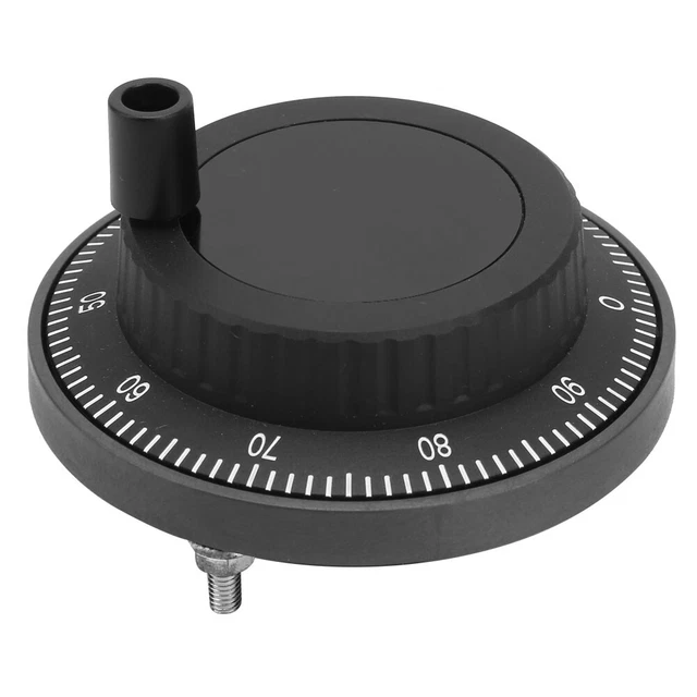 5V 80mm 6Pin CNC Pulser Handwheel 100PPR Manual Pulse Generator Encoder