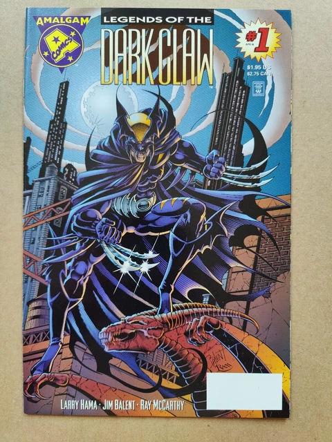 LEGENDS OF THE DARK CLAW #1 NO UPC BAR CODE Amalgam Marvel DC Sharp VF/NM