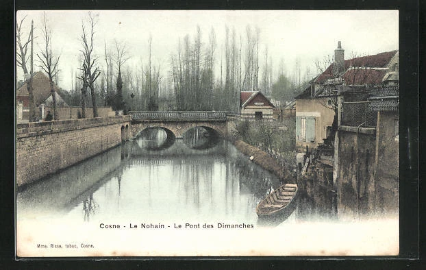 CPA Cosne, Le Nohain, Le Pont des Dimanches