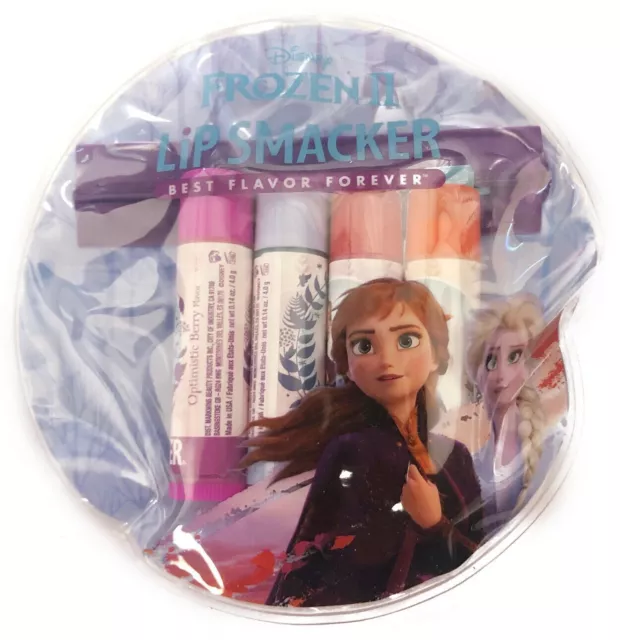 Frozen II Disney Frozen Lip Smacker Best Flavor Forever Lip Balm 4-pc set  
