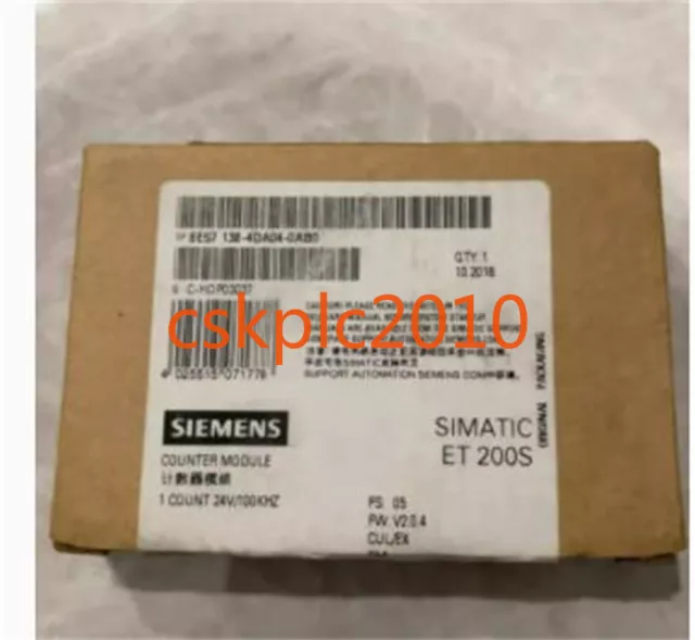 1PCS NEW IN BOX Siemens ET200S counter module 6ES7 138-4DA04-0AB0