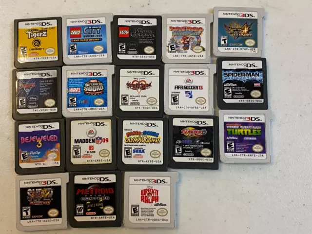 🎮 Nintendo DS/3DS LOOSE Game Lot Assortment! $10.00-$34.00 🎮