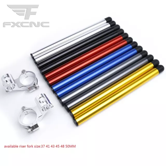 7/8'' Bars Riser Raise 37 41 43 45 48 50mm Clip Ons Fork Handle Bars Handlebars