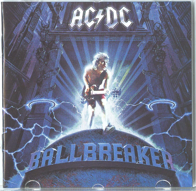 AC/DC BALLBREAKER 1995 CANADA CD rare 1press CINRAM Angus Young HARD AS ...