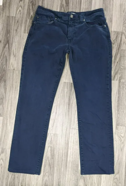Fidelity Denim Womens Size 32 Jimmy Navy Blue Jeans