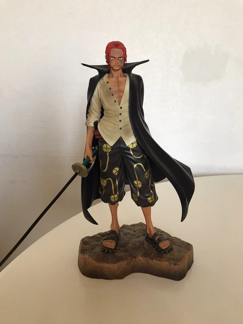 Figurine Shanks Le Roux One Piece 17cm - Film Red - Yonko Empereur PVC - Édition Collection