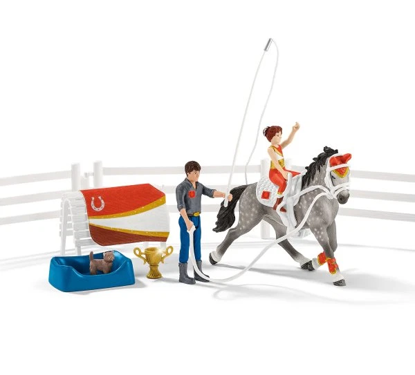 Promo Box De Lavage Et Box Pour Chevaux Schleich chez Carrefour