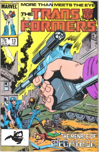 The Transformers Comic Book #13 Marvel Comics 1986 VERY FN/NEAR MINT NEW UNREAD