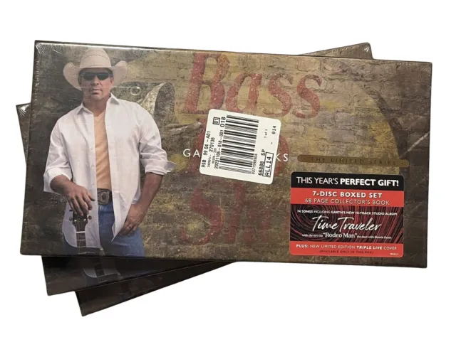 GARTH BROOKS LIMITED Series Box Set Triple G Live Gunslinger Time Traveler  $35.00 - PicClick