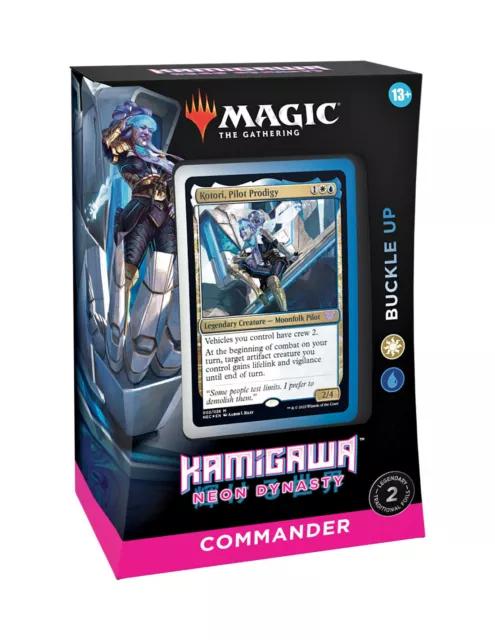 Magic The Gathering MTG Sealed Commander Deck: Kamigawa Neon Dynasty Buckle Up