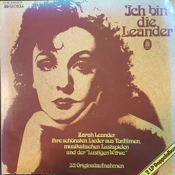 Zarah Leander - Ich Bin Die Leander 2xLP Comp Gat Vinyl Schallpla