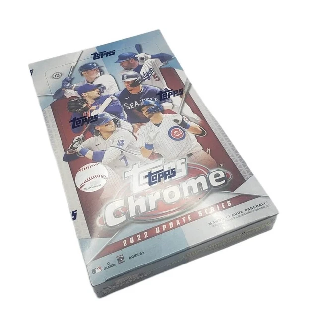 2022 Topps Chrome Update Series Baseball Factory Sealed Hobby Box 24 Packs