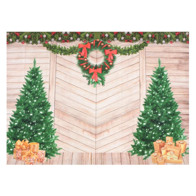 Albero di Natale campana regalo decorazione fotografia sfondo tessuto festa arazzi